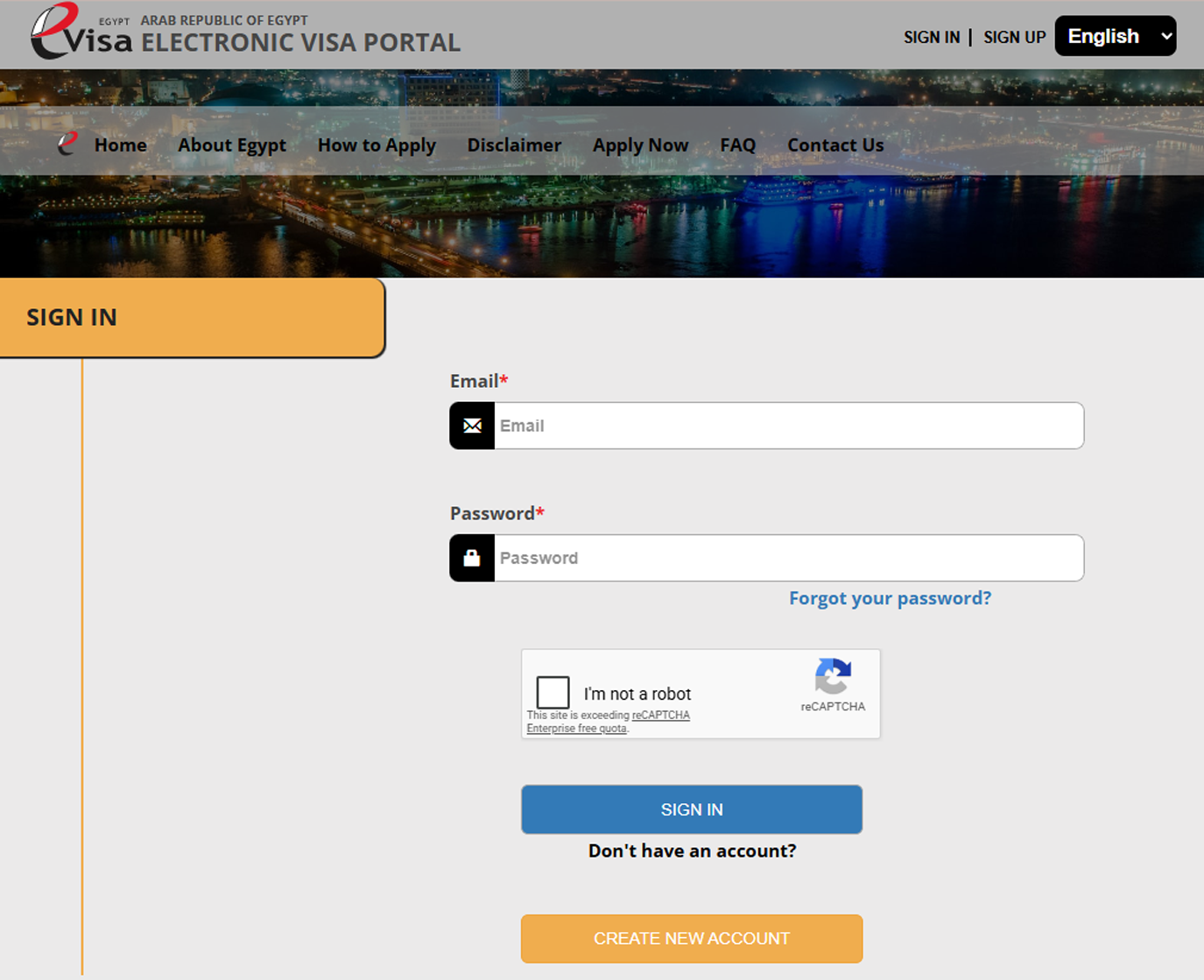 Visa Application